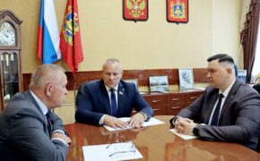 Брянский спикер встретился с директором «Газпром газораспределение Брянск» и «Газпром межрегионгаз Брянск»