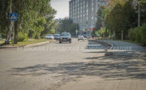 На улице Котовского в Брянске сняли старый асфальт с проезжей части