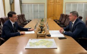 Врио губернатора Брянской области встретился с полномочным представителем Президента РФ