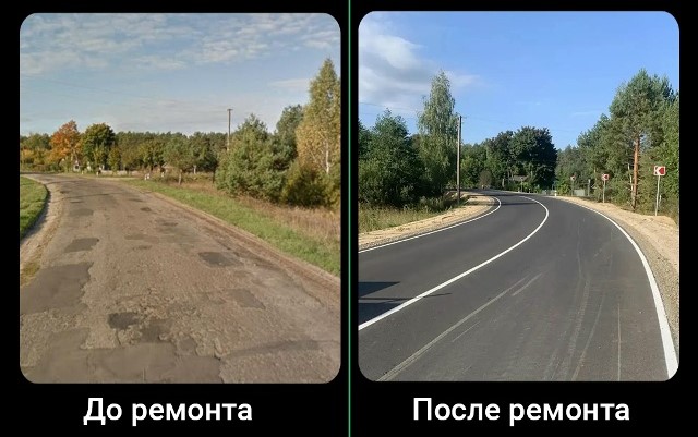 Почти пять километров трассы в Новозыбковском округе обновили на нацпроекту