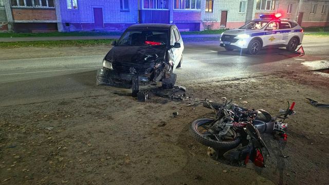 16-летний мотоциклист пострадал в ДТП в Фокино в четверг