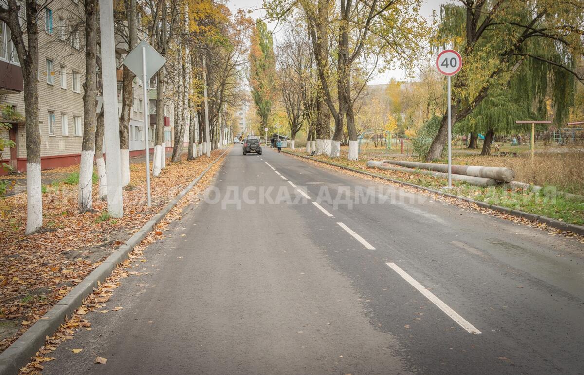 Улицу Вяземского в Брянске отремонтировали за 25 млн рублей