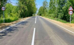 Шесть километров дороги обновили по нацпроекту в Гордеевском районе