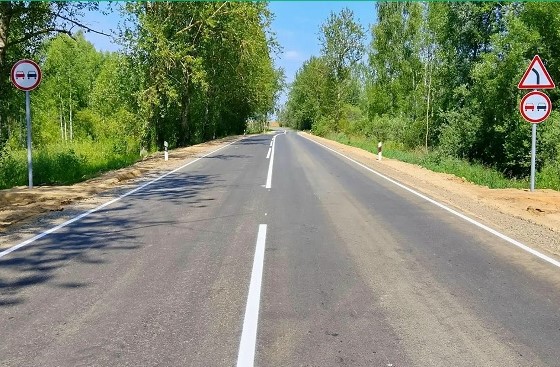 Шесть километров дороги обновили по нацпроекту в Гордеевском районе