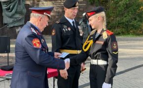 Пятиклассников школы № 59 Брянска посвятили в кадеты