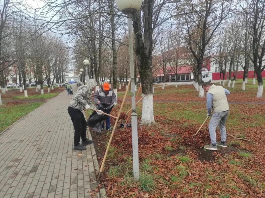 Свыше 120 сотрудников администраций присоединились к уборке Брянска